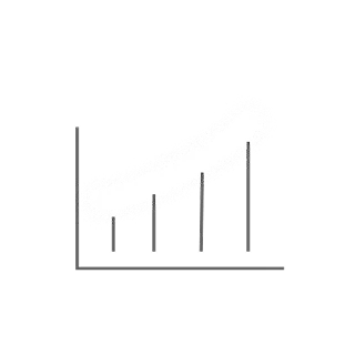 Statistics and analytics dashboard icon